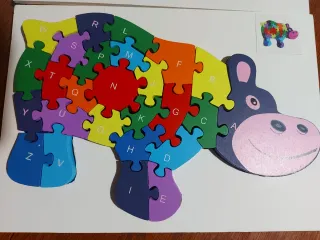 5 Puzzles Infantiles de Madera