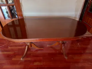 Mesa de comedor extensible madera