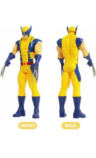 NUEVO! Figura Wolverine Titán Marvel 30cm nueva
