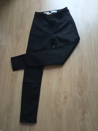 Lote 2 Pantalones Vaqueros Negros Talla L
