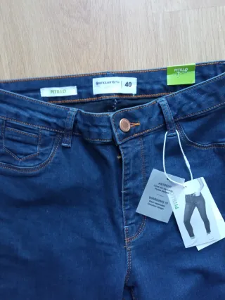 Lote 2 Pantalones Vaqueros Negros Talla L