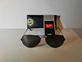 Ray-Ban Aviator Polarizadas Negro