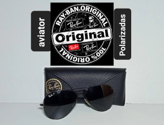 Ray-Ban Aviator Polarizadas Negro
