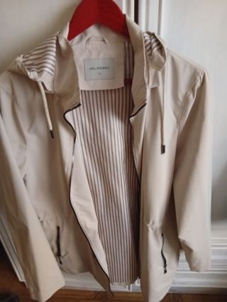 Chubasquero KELREBEC Beige Talla XL