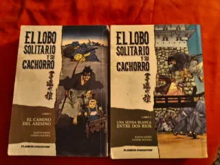 El Lobo solitario y su cachorro