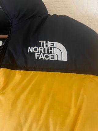 Plumífero The North Face Negro/Amarillo