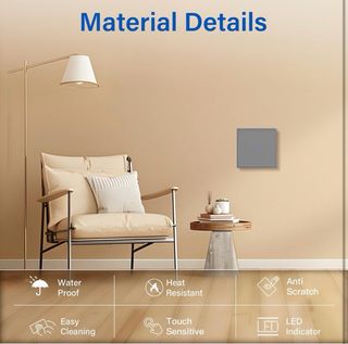 NUEVO! Interruptor táctil de pared nuevo a estrena