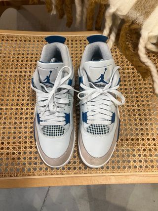 Zapatillas Jordan Air 4 Military blue