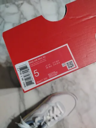 Scarpe Nike Air Max Donna Grigio Bianco