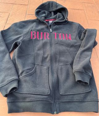 Sudadera Burton con capucha y cremallera