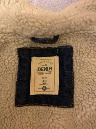 Cazadora vaquera con forro de borrego