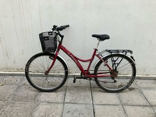 Bicicleta Paseo Roja