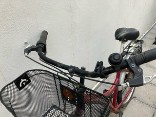 Bicicleta Paseo Roja