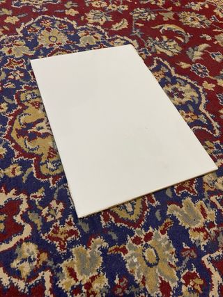 Azulejo blanco biselado 20x30 cm