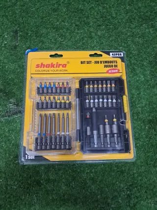 Set 42 Pz Shakira Bit Set S2 Steel