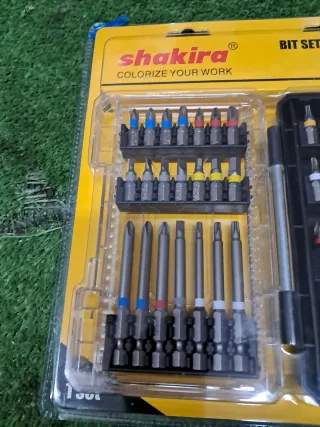 Set 42 Pz Shakira Bit Set S2 Steel