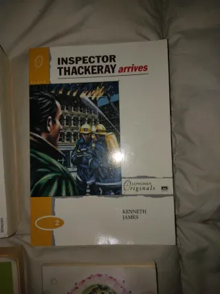 4 libros varios en inglés