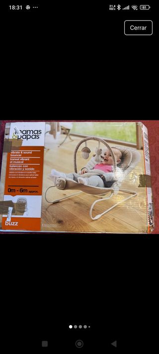 Hamaca Mamas & Papas Vibración y Sonido