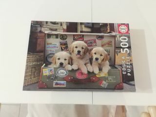 Puzzle Educa 500 Piezas Cachorros Equipaje