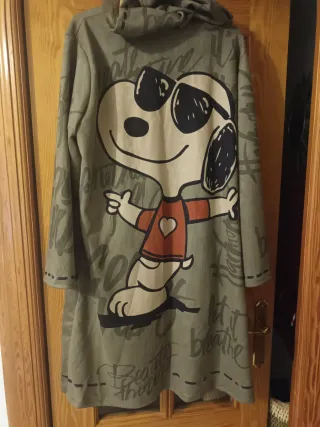 Abrigo unisex Snoopy talla única