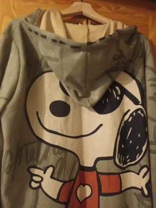 Abrigo unisex Snoopy talla única