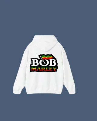 7 Sudaderas Negra y Blanca de  Bob Marley
