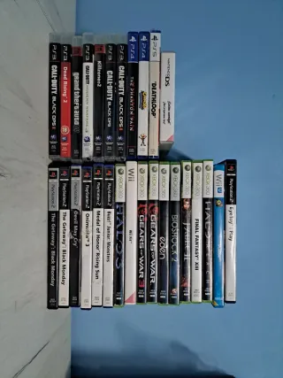 Lote de Videojuegos PS2, PS3, PS4, Wii, Xbox 360