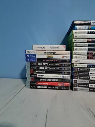 Lote de Videojuegos PS2, PS3, PS4, Wii, Xbox 360