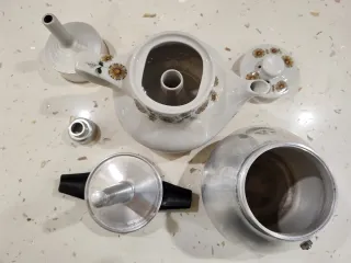 Caffettiera Moka Espresso Letizia 6 Tazze Porcella