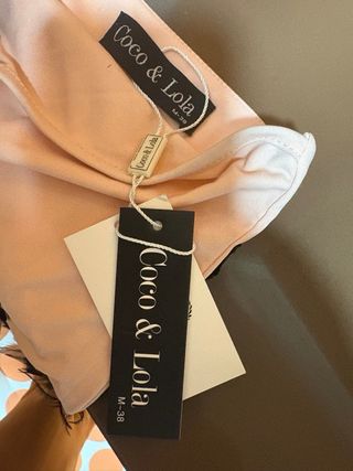 Vestido fiesta plumas Coco & Lola