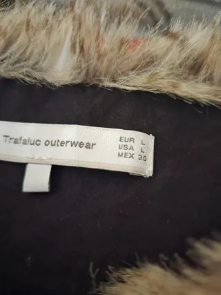 Chaleco de pelo sintético