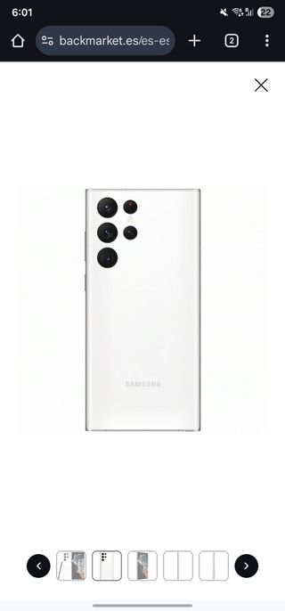Samsung S22 Ultra Blanco