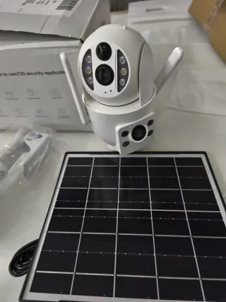 !!!! Nueva Cámara Seguridad WiFi Inalámbrica Solar