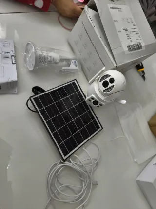 !!!! Nueva Cámara Seguridad WiFi Inalámbrica Solar