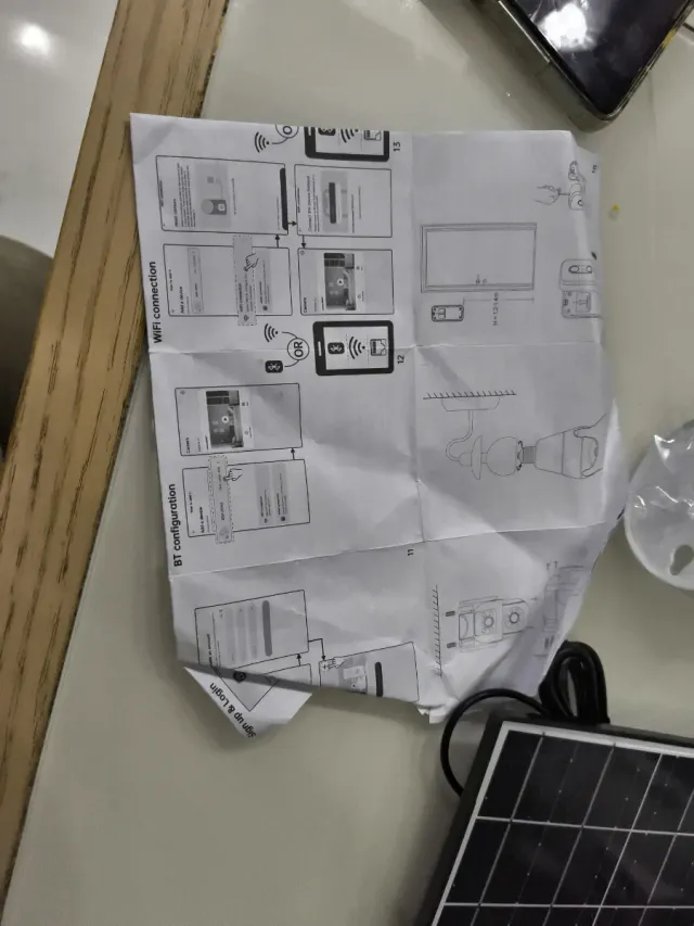 Cámara Seguridad WiFi Inalámbrica Solar