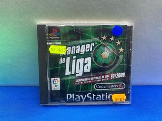 JUEGO PLAYSTATION 1 PSX PAL ESP MÁNAGER DE LIGA
