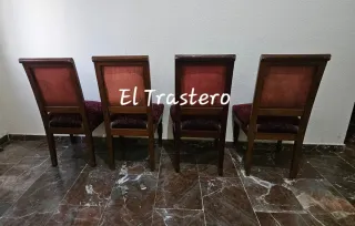 CONJUNTO CUATRO SILLAS