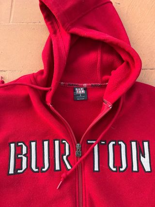 Sudadera Burton con cremallera y capucha