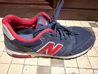 Zapatillas New Balance Azul Marino Rojo