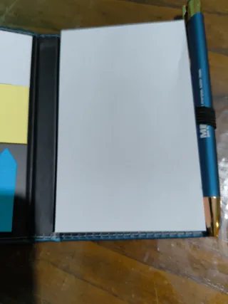 Block notes MBI con penna