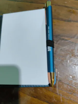 Block notes MBI con penna