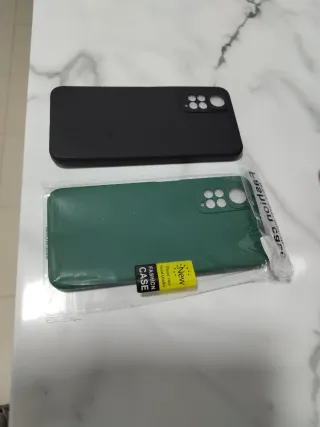 Funda Xiaomi Redmi 11 Pro 4G Negra y Verde
