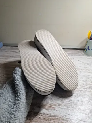 Sandalias negras plataforma 39