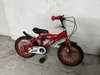 Bicicleta infantil 14 pulgadas 3-5 años