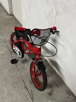 Bicicleta infantil 14 pulgadas 3-5 años