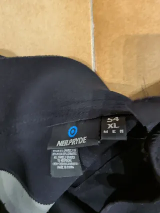 Traje Neopreno Neilpryde Talla XL
