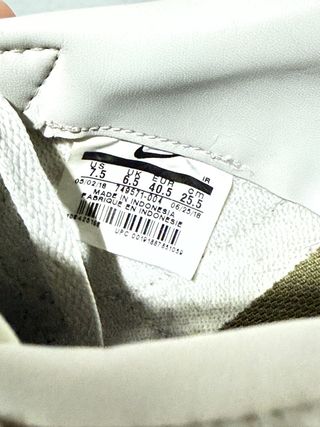 Zapatillas Nike Cortez Blancas y Verdes