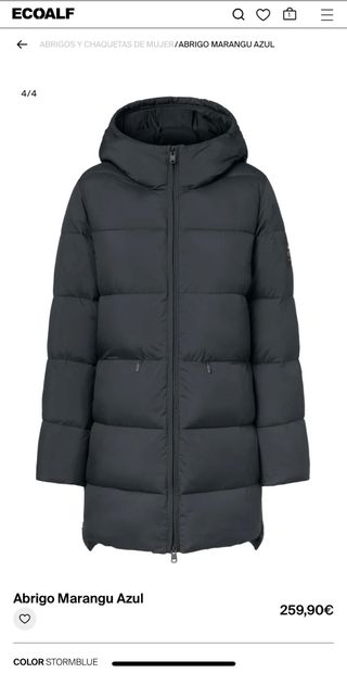 Abrigo Ecoalf Marangu Azul