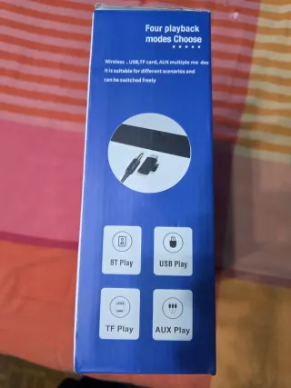 Altavoz Carga Inalámbrica LED BT-3401