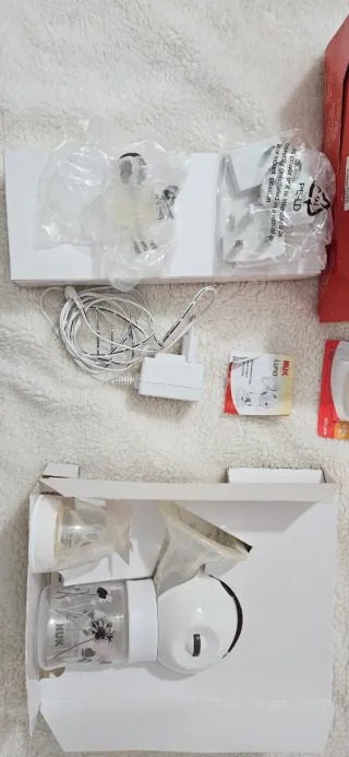 Sacaleches NUK Luna Eléctrico 2 Fases